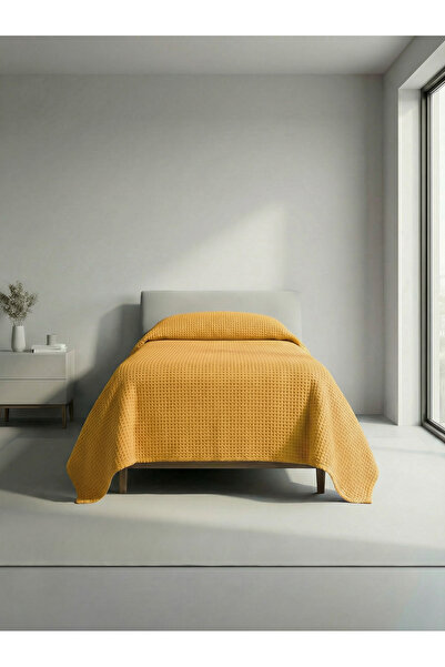 Muteks Premium Single Summer Pike - 100% Cotton, Anti-Sweat, Yellow Color (16...