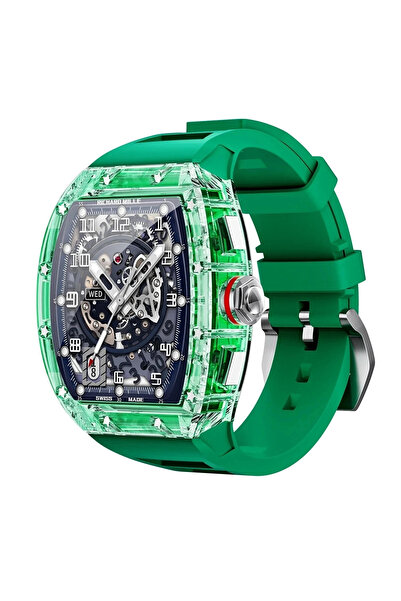 JG. Polo Club Jg.polo Club Yeşil Renk Darbeye Dayanıklı Akıllı Saat: 2,2 Inç ...