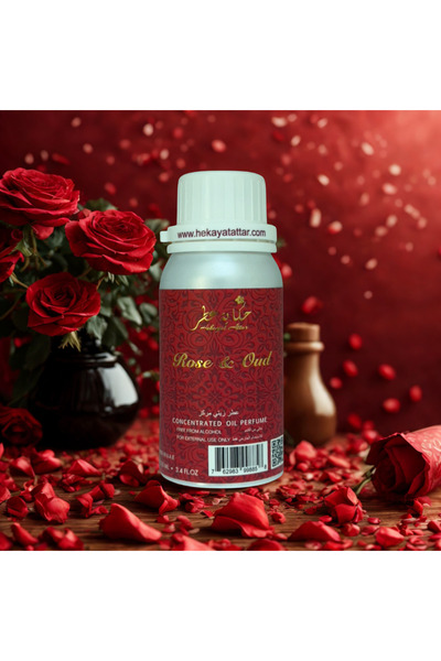 Hekayat Attar Rose & Oud 100ML Concentrated Perfume Oil