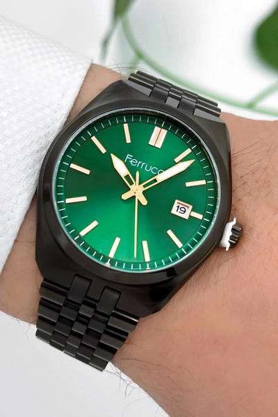 Ferrucci Men's Wristwatch, Steel Band & Special Design, 3Atm Water Resistant ...