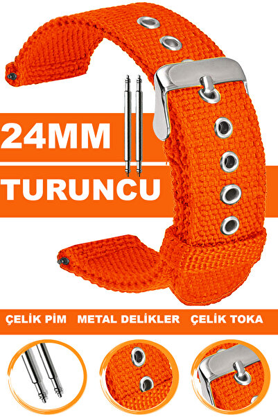 COBRA 24mm Fossil-Welder-Casio-Seiko-Omega-Armani Watch Compatible Cloth Text...
