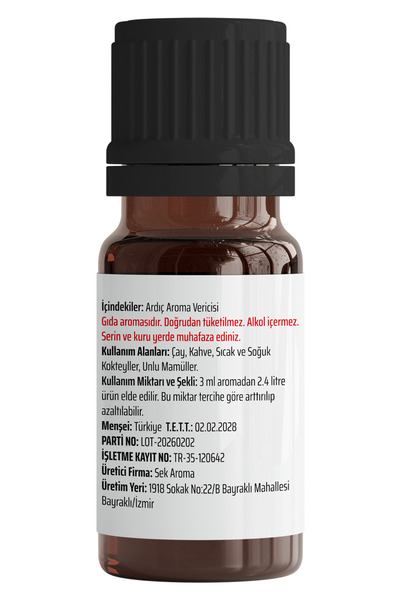 Sek Aroma Ardıç Yağı Kiti - Ardıç Aroması 15 ML (5 LİTREYE UYUMLU)