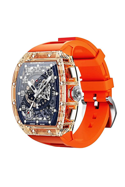 JG. Polo Club JG.POLO CLUB Turuncu Renk Darbeye Dayanıklı Akıllı Saat: 2,2 İn...