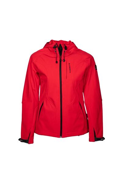 Cresta Kadın Kırmızı Kapüşonlu Ceket