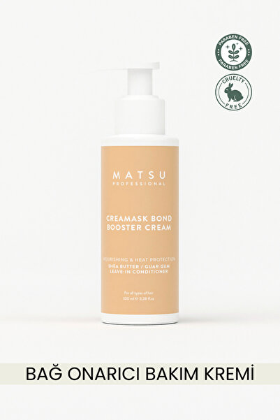 MATSU Creamask Durulanmayan Bakım Kremi 100 ml | Bağ Onarımı & Isı Koruması