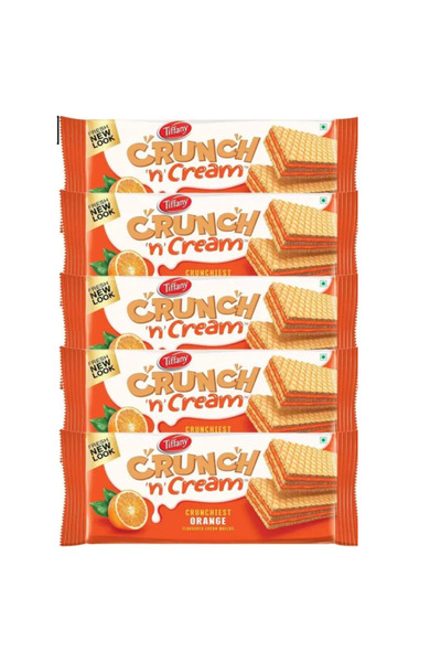 Tiffany WAFERS ORANGE CHOCOLATE 5x65gm