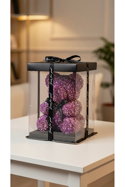 Joyvera El Yapımı Sim Ve Pul İşlemeli Asetatlı Özel Kutusunda Tedy Bear & El ...