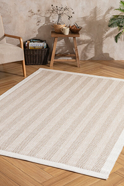 turgut Halı Sisal Dokuma Leke Tutmaz Silinebilir Kaymaz Hasır Doku Balıksırtı...