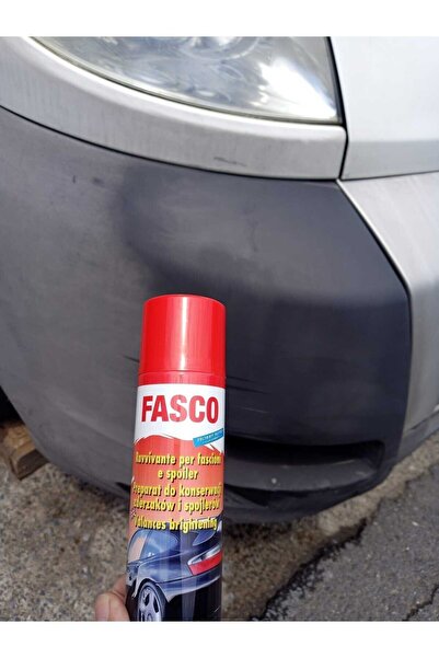 İtalyan ATAS Fasco Dış Plastik Cilası Tampon Ve Spoiler Canlandırıcı 250ml