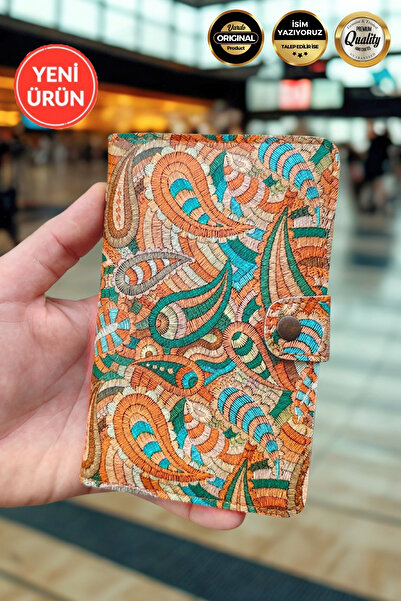 Vardo Esther Design Wallet with Business Card Holder & Passport & License Cas...