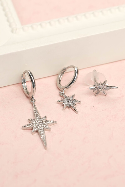 Richard Jewell Women &Apos; S Earrings in Steel Color with Warranties - Jfrch...