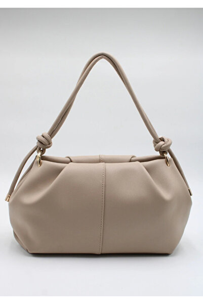 Millacom Düğüm detaylı deri çanta kadın el ve omuz çantası