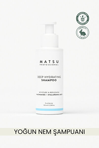 MATSU Deep Hydrating Hair Care Shampoo for Dry Hair, Intense Moisturizing and...