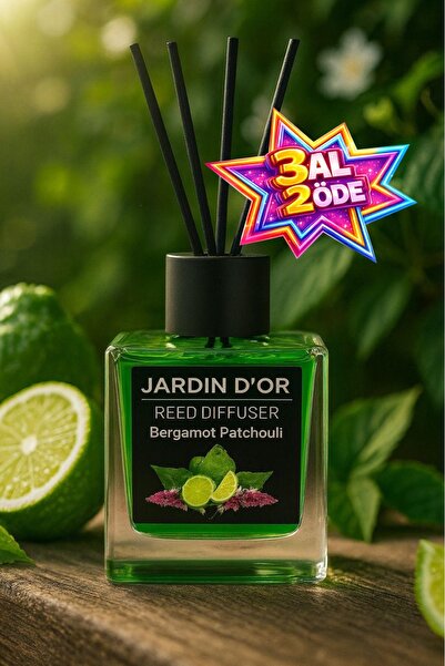 JARDIN D'OR Bergamot Patchoulı Reed Dıffuser 100 Ml 8681529301513