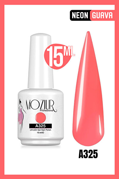 MOZIUR Kalıcı Oje Uv Led A325 (NEON SERİSİ) 15ml