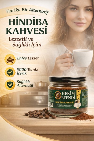 HEKİM EFENDİ Hindiba Kahvesi - (120 Kullanım) Net 300gr