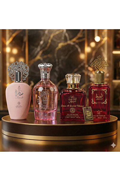 Eau Dubai Set 4 Parfumuri Arabesti De Femei 100ML - Sarah + Ameerat Al Sultan...