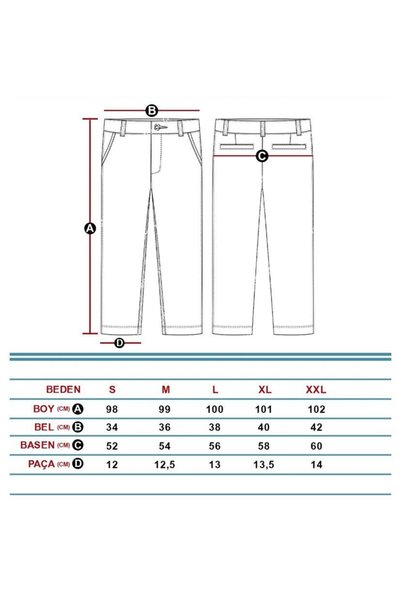 Ars Magic Box Ars Magi̇c Box New Season Cotton Baggy Double Pleated Comfortable Cut and Metal Buckle Standard Size Pants
