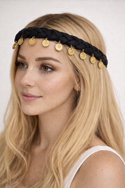 ASYA PAZARLAMA Keşan din lirală neagră împletită din Marea Neagră, eșarfă, șa...