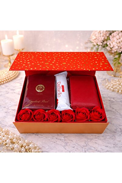 velve Pachet Red Desire,Parfum arabesc Lattafa Opulent Red 100 ml,portofel,Ra...