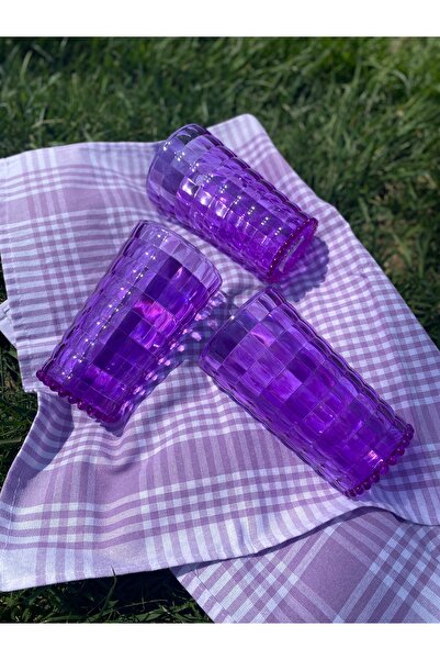 Depa MOR UZUN AKRİLİK BARDAK