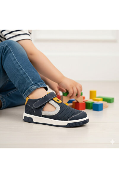 ARZEN BEBE Erkek Çocuk Ortopedik Kapalı Sandalet