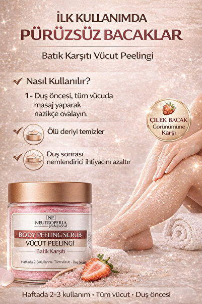 NEUTROPERIA Doğal yağ içerikli, Nem Bombası, Anında Batık Karşıtı El ve Vücut...