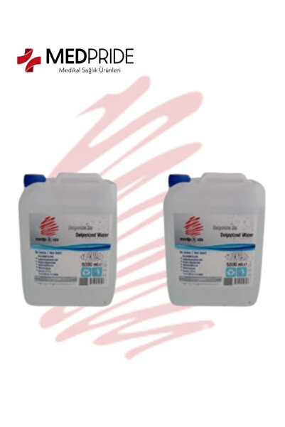 MedPride Distile Saf Su 5 Lt Bidon 2 Adet