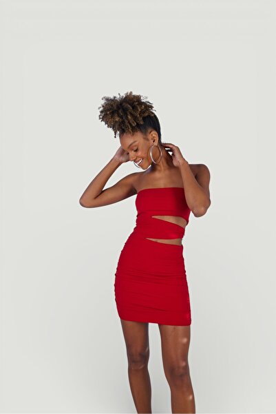 HOLLY LOLLY Rotes Bubble-Kleid