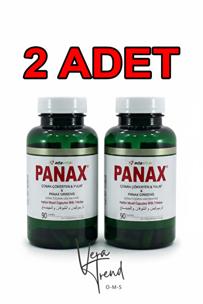 Baymax Panax Ginseng Çoban Çökerten 90 Lı Kapsül - 2 Adet