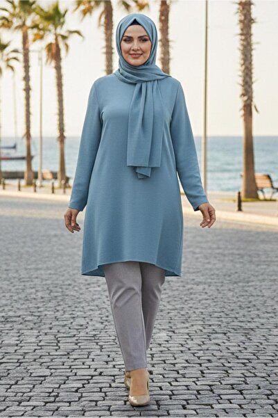 Alvina Pantaloni cu picior marime plus - 70723