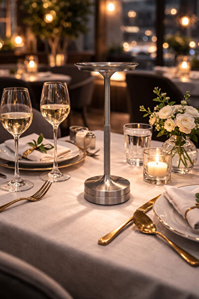 MARS CONCEPT KROM ŞARJLI MASA LAMBASI