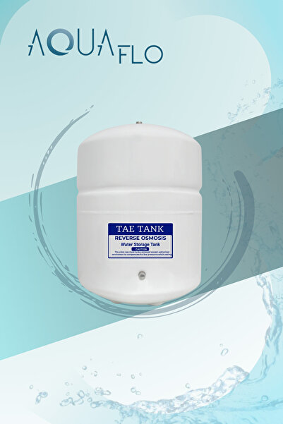 AQUAFLO Su Arıtma Cihazı Çelik Tankı 8 Lt
