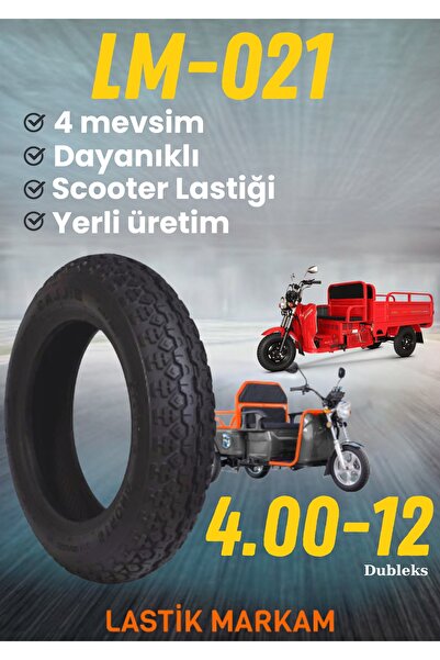 Billas LM- 4.00-12 4KAT BL021 DUBLEKS-ÜÇ TEKERLİ ARAÇLAR