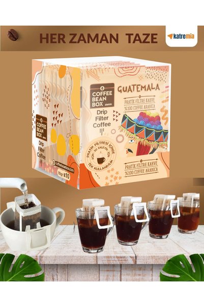 Altıntelve Guatemala Pratik Filtre Kahve 10 gr X 10 Adet Aç-iç-at