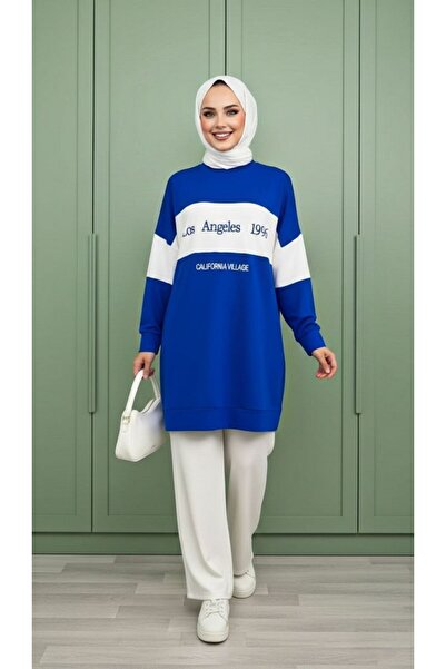 Mercan AYCAN TAKIM Tesettür Giyim Spor Alt Üst İkili Takım Kristal Kumaş Saks...