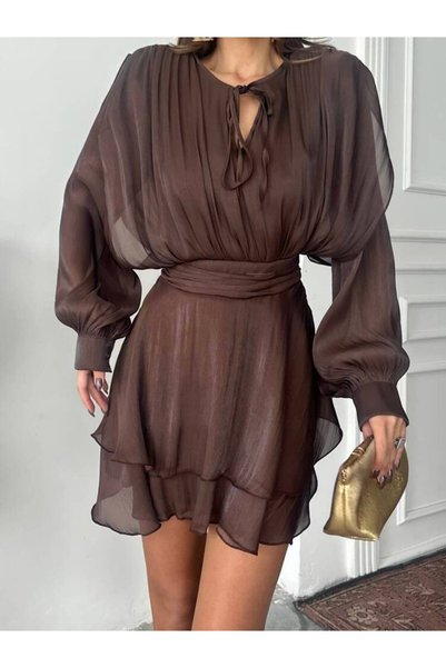 MAXMOOR Herper Dress Bitter Brown - 3048