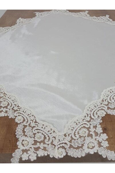 Finezza Σετ σαλονιού Violetta Lüx από οθωμανικό μεταξωτό ύφασμα με δαντέλα, κ...