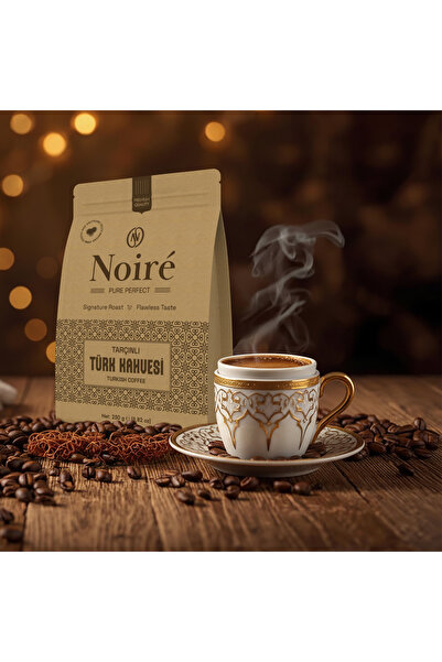 Noire Coffee قهوة تركية بالقرفة السوداء 250 جرام 100% أرابيكا وقرفة طبيعية