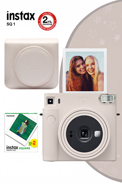 Fujifilm Instax Sq1 Beyaz Fotoğraf Makinesi Ve Hediye Seti 4