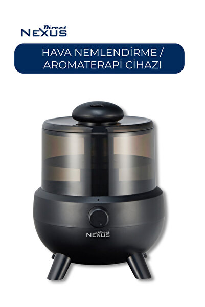 Direct NEXUS Ultrasonik Buhar Makinesi (Hava Nemlendirici) + Aromaterapi Diff...