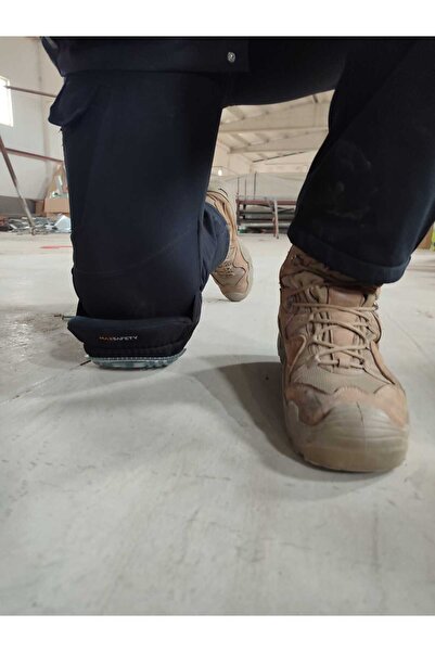 KAYRA LEATHER CRAFT KAYRA 1 Çift Koruyucu Çalışma İş Güvenliği Boyacı Dizlik ...