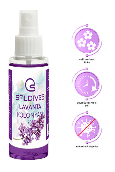 Lavanta Kolonyası 100 ml – Ferahlatıcı Kolonya (Plastik Şişe)