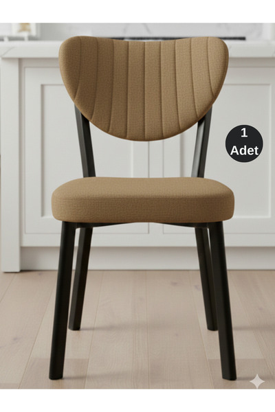 Ebyado Eda Modern Sandalye - Mutfak, Bahçe, Balkon ve Cafe Sandalyesi - 1 Ade...