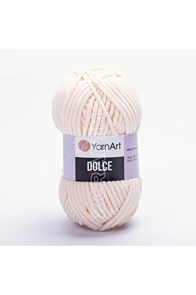 Yarnart دولتشي - خيط حياكة يدوي مخملي مفتوح اللون - 779