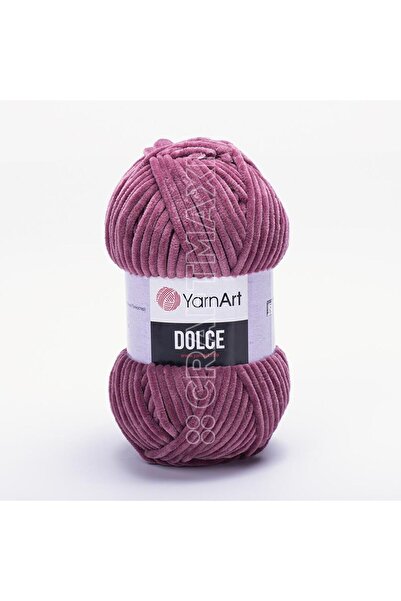 Yarnart DOLCE - KADİFE EL ÖRGÜ İPİ GÜL KURUSU-751