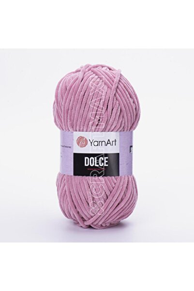 Yarnart دولتشي - خيط حياكة يدوي مخملي - وردي غامق-769