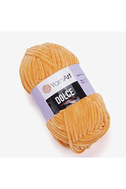 Yarnart DOLCE - ΒΕΛΟΥΔΙΝΟ ΝΗΜΑ ΠΛΕΚΤΟ ΣΤΟ ΧΕΡΙ ΠΟΡΤΟΚΑΛΙ-852