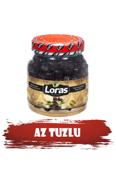 loras zeytin Loras Gemlik Siyah Zeytin Pet Gold 900 Gr (201 - 230)