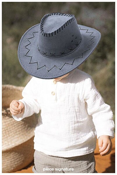 Kardelen Butik Denizli قبعة رعاة البقر للأطفال